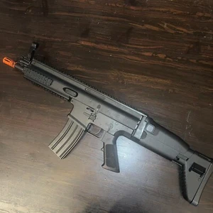 Evike FN Herstal Licensed Scar-L Airsoft (Spring)Used Fair Condition NO Pellets - Picture 1 of 6