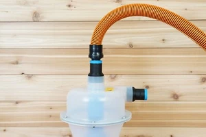 Adaptador de manguera de aspiradora de tienda de 1 1/4" para separador de recolección de polvo de clic rápido Cen-Tec - Imagen 1 de 5