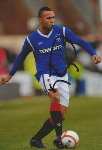 RANGERS: KYLE BARTLEY SIGNED 6x4 ACTION PHOTO+COA - Picture 1 of 1