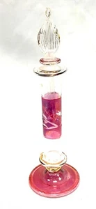 Flacon pour Parfum en Verre soufflé à la bouche avec dorure - EGYPTE (5) - Imagen 1 de 1