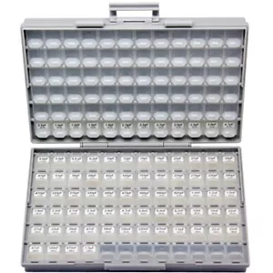 AideTek SMT SMD 0402 capacitor kit assorted filled BOX-all 76 values 50pcs/value - Foto 1 di 7