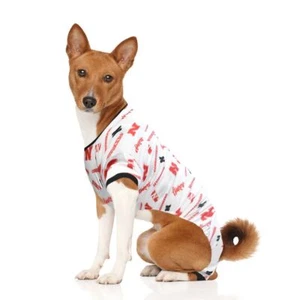 NEBRASKA HUSKERS MASCOTA PERRO GATO PIJAMA CÓMODO PIJAMA XS PEQUEÑO MEDIANO GRANDE XL - Imagen 1 de 2