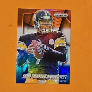 2014 PRIZM Ben Roethlisberger rot weiß & blau Prizm #174 Pittsburgh Steelers - Bild 1 von 2