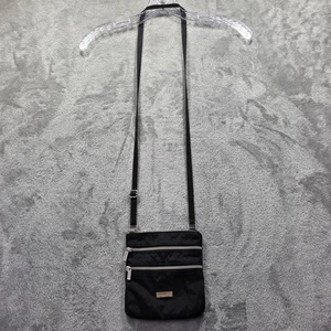 Baggallini Crossbody Bag Womens Small Black Travel 2 Zip Pockets Organizer - Picture 1 of 8