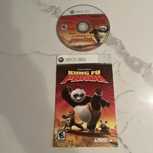XBOX 360 Kung Fu Panda (Xbox 360, 2008) ¡Sin estuche/obras de arte! PROBADO Y FUNCIONA MUY BIEN!!! - Imagen 1 de 2