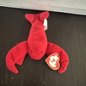 Raro Pinchers Beanie Baby - Etiqueta de 1ª generación con 2ª generación TY - Imagen 1 de 4