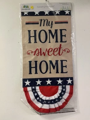 Impresiones eternas Home Sweet Home rojo blanco y azul de Evergreen Foto 1 de 4