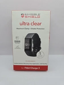 Protection d'écran Invisible Shield HD Clear pour Fitbit Charge 3 - Photo 1 sur 1
