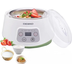 Yogurt Maker, Greek Yogurt Maker with Timer Control and Strainer, Yogurt Make... - Picture 1 of 8
