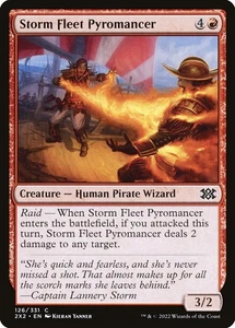 Storm Fleet Pyromancer Foil (126) Double Masters 2022 MTG Magic - Picture 1 of 1