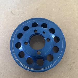 LIGHTWEIGHT ALUMINUM CRANK PULLEY MITSUBISHI ECLIPSE TALON 4G63 TURBO - Picture 1 of 11
