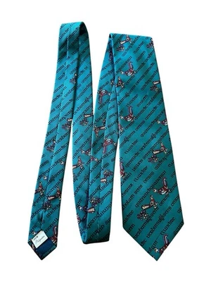 Corbata celta BSL Ireland acabado a mano verde con pájaro Foto 1 de 4