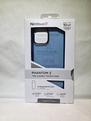 Funda Nimbus9 Phantom Serie 2 Apple iPhone 12 Pro / iPhone 12 Azul Pacífico W1 Foto 1 de 4