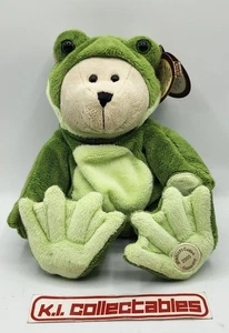 Starbucks Halloween Bearista Bear 2005 Frog 39th Ed. Endangered Wild Life Green - Picture 1 of 5