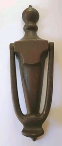 Vintage Brass Door Knocker with hardware 8” long - Picture 1 of 9
