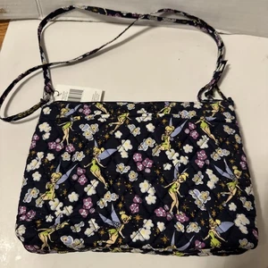 BOLSO HIPSTER GRANDE VERA BRADLEY DISNEY TINKER BELL NUEVO CON ETIQUETAS TINKER BELL'S FLIGHT - Imagen 1 de 6