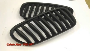 MIT MATT BLACK FRONT KIDNEY GRILLE BMW Z4 Z SERIES 2003-2008 - Picture 1 of 5
