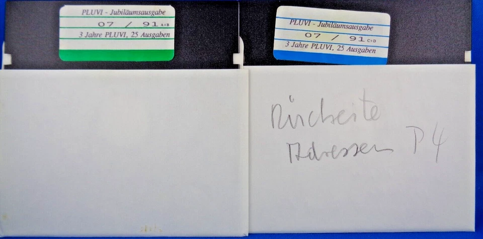 COMMODORE 16/116 -- PLUVI-JUBILÄUMSAUSGABE 07/91 (DISKETTEN DES COMPUTERCLUB) - Bild 1 von 1