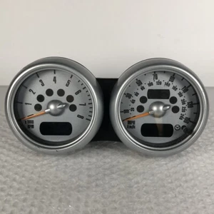 Mini Cooper S Chrono Package Dual Pod Instrument Cluster Gauges R53 621169362992 - Foto 1 di 14