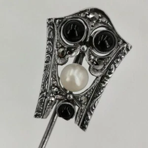 Art Deco Silver Pin Brooch by Theodor Fahrner - Picture 1 of 6