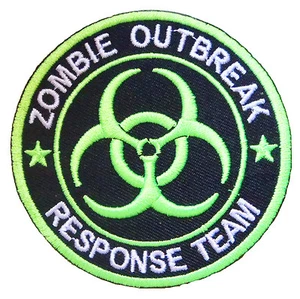 Aufnäher Patch ZOMBIE Outbreak Thermoaufkleber Patch Zombies - Bild 1 von 2