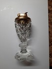 vintage EVANS crystal table lighter