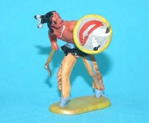 ELASTOLIN 4CM 40MM SERIES No. 6824 NATIVE AMERICAN INDIAN 1960s GERMANY - Bild 1 von 3