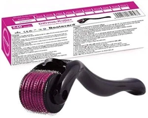 Derma Roller Microneedle Roller Pour le Visage Rouleau Pour la Barbe Rouleau ... - Picture 1 of 9