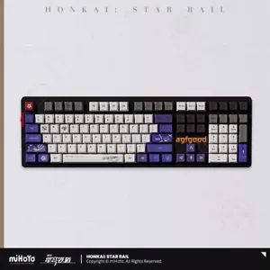 Honkai: Star Rail miHoYo Acheron Raiden Bosenmori Mei RGB Mechanical keyboard - Picture 1 of 11