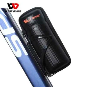 Bicycle Tool Holder Bag Waterproof Tool Box Keys Storage Bottle Holder Bracket - Picture 1 of 17