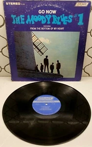THE MOODY BLUES #1 GO NOW 1966 LONDON Records PS 428 LP Mis-Print Jacket/Label - Picture 1 of 4