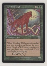 1999 Magic: The Gathering - Mercadian Masques Howling Wolf #252 3g6