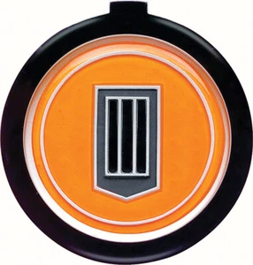 Horn Cap Emblem Shield with 4-Spoke Sport Wheel 79-81 Camaro - Picture 1 of 1