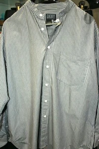 DKNY Men Casual Stripped Shirt-Size M-Very Good Condition & Authentic - Picture 1 of 3