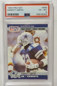 1990 Emmitt Smith Draft First Round ProSet #685 PSA 6 - Bild 1 von 2