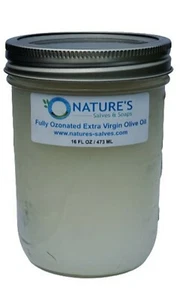 100% Fully Ozonated Organic Extra Virgin Olive Oil 16 oz. Ozoned Infused - Picture 1 of 5