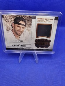 CHASE RICE - 2014 Panini Country Music Musician Materials Patch 358/399