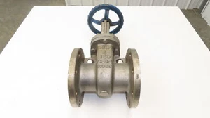 Sharpe 35116 4" Gate Valve ANSI Class 150 275psi @ 100° F CF8M SS Rising Stem - Picture 1 of 11