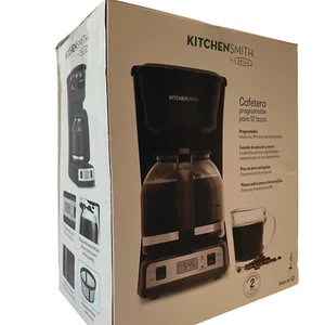 12 Cups Programmable Coffeemaker by KitchenSmith BRAND NEW - Picture 1 of 6