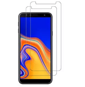 2 Packs of TEMPERED GLASS PROTECTOR ANTI SCRATCH FILM For SAMSUNG J4 J8 J3 J5 J6 - Picture 1 of 7