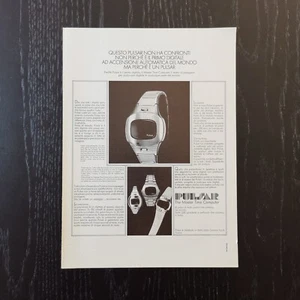 1974 Pulsar Uhr - Original AD Werbung Vintage Advertising - Bild 1 von 1