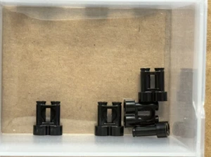 LEGO Parts - Black Minifigure, Utensil Binoculars Town - No 30162 - QTY 5 - Picture 1 of 1