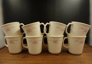 8 Corelle English Breakfast Coffee Mugs/Tea Cups - Picture 1 of 13