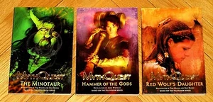 Lot 3 MYTH QUEST Books THE MINOTAUR Red Wolf's Daughter HAMMER OF THE GODS L1 - Picture 1 of 1