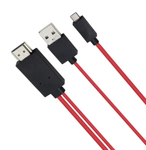 Adattatore cavo 2M Micro USB MHL a HDMI 1080P per Nexus HTC SONY Lenovo Xiaomi - Foto 1 di 1