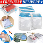 Roll Up Compression Vacuum Storage Bags Travel Home Luggage Space Saver Bags NEW