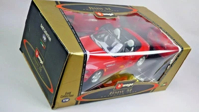 Coche modelo BMW M Roadster Bburago 1:18 rojo blanco interior 3349 en caja coleccionistas Foto 1 de 4