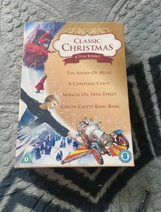 CLASSIC CHRISTMAS 4 FILM DVD BOX SET - NEW - Picture 1 of 3