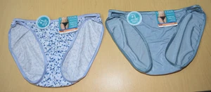 2 Neu mit Etikett Vanity Fair Illumination String-Bikinihöschen 18108 Größe 7 L großes Set - Bild 1 von 8