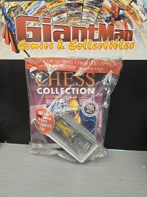 Figura Wolverine pieza de ajedrez Eaglemoss Marvel #3 con revista Caballero Blanco NUEVO Foto 1 de 3